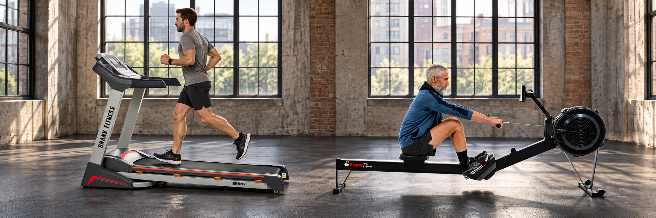 Discounted Branx Treadmill and Rower Bundle